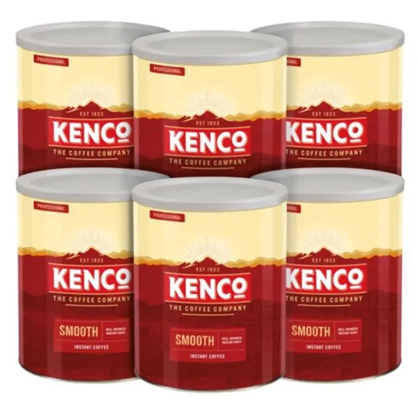 Kenco Smooth Instant Coffee 6 x 750g