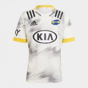 adidas Hurricanes Alternate Rugby Shirt 2021 - White / Grey