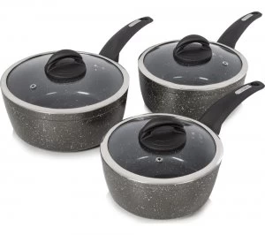 Tower T81212 3 Piece Forged Saucepan Set