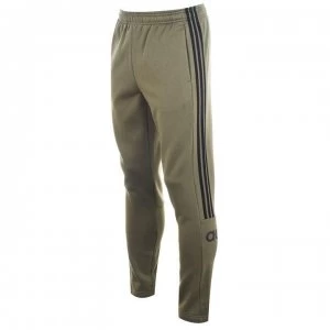 adidas Mens Essentials 3-Stripes Pants - Khaki/Black