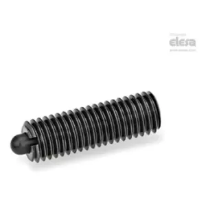 Elesa - Bolt spring plunger-GN 616.1-M12-S