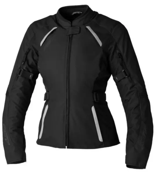 RST Ava CE Textile Jacket Lady Black White Size 10