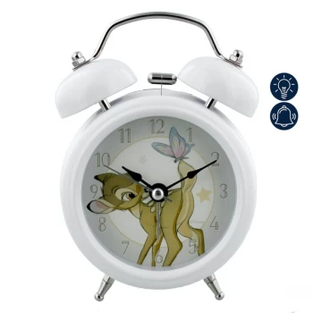 Disney Magical Beginnings Double Bell Alarm Clock - Bambi