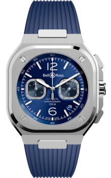 Bell & Ross Watch BR 05 Chrono Blue Steel