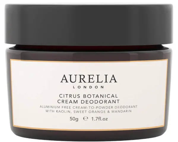 Aurelia London Citrus Botanical Cream Deodorant 50g