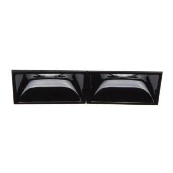 Ideal Lux Lighting - Ideal Lux Lika - LED 2 Light Recessed Spotlight Black