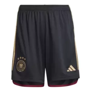 adidas Germany Away Shorts 2022/2023 Junior Boys - Black