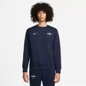 Nike Mens Fleece Sweatshirt - Black