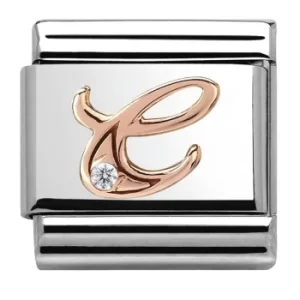 Nomination CLASSIC Rose Gold Letters C Charm 430310/03
