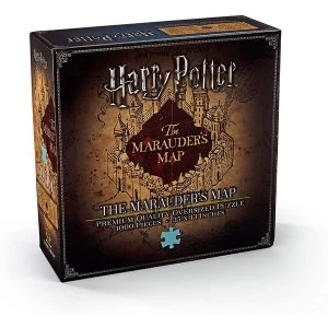 Marauders Map 1000pc Jigsaw Puzzle By Noble Collection