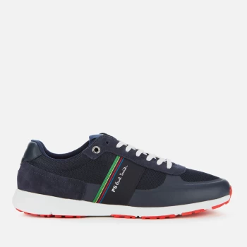 Paul Smith Mens Huey Running Style Trainers - Dark Navy - UK 10