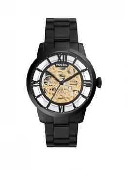 Fossil Black 'Townsman' Automatic Classical Watch - ME3197