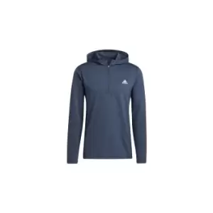 adidas NOVELTY HOODIE - Navy - S