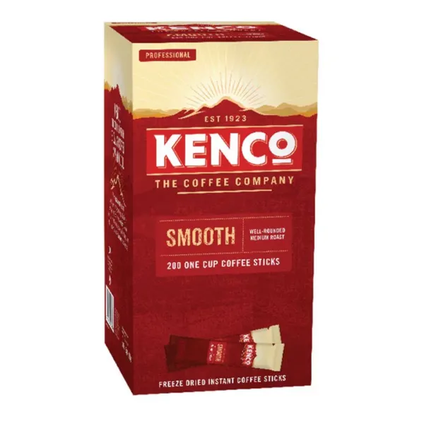 Kenco Smooth Instant Coffee 200 Sticks