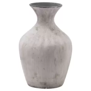 Bloomville Ellipse Stone Vase