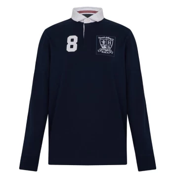 Howick Heritage Rugby Shirt - Navy