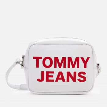 Tommy Jeans Womens Tjw Essential Pu Camera Bag - White