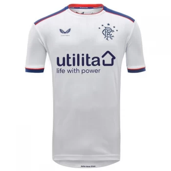 Castore Rangers Away Shirt 2020 2021 Junior - White