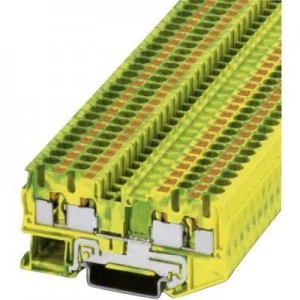 Phoenix Contact PT 4-QUATTRO-PE 3211809 Tripleport PG terminal Number of pins: 4 0.2 mm² 4 mm² Green, Yellow