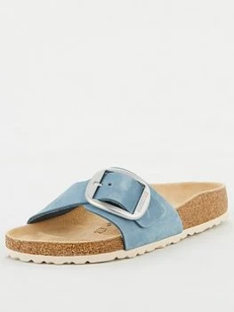 Birkenstock Madrid Big Buckle Flat Sandal - Dove