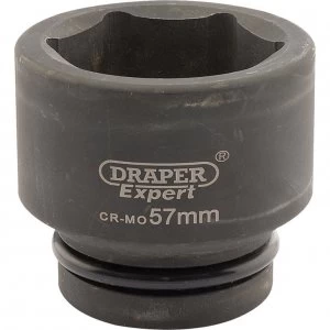 Draper Expert 1" Drive Hexagon Impact Socket Metric 1" 57mm