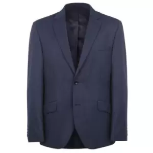 Howick Tailored Dayton Pindot Slim Fit Suit Jacket - Blue