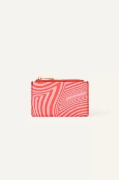 Swirl Print Card Holder