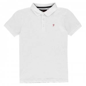 Farah Bugsworth Polo Shirt - Bright White