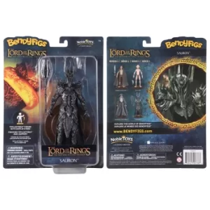 Noble Collection Lord of the Rings Sauron BendyFig 7.5" Action Figure