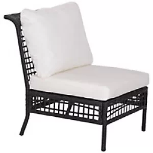 Outsunny Rattan Single-Seat Sofa 860-008 Black, Beige