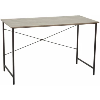 Premier Housewares - Bradbury Grey Oak Desk