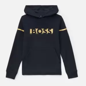 Hugo Boss Boys' Hooded Sweatshirt - Navy - 12 Years