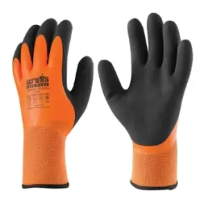 Scruffs Thermal Gloves Orange - XL / 10