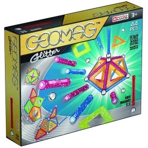 Glitter 44 Pieces Geomag Construction Set