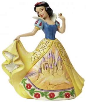 Disney Traditions Castle in The Clouds Snow White Figurine.