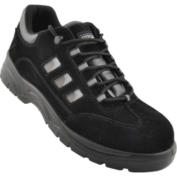 TS1P03 Black Safety Trainers - Size 3