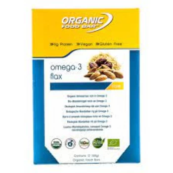 Organic Foodbars Org Omega 3 Bar - 68g x 12