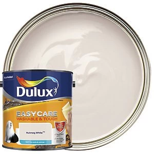 Dulux Easycare Washable & Tough Nutmeg White Matt Emulsion Paint 2.5L