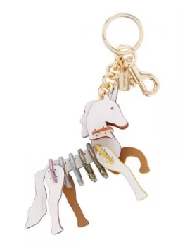 Coach Unicorn keyring Chalk