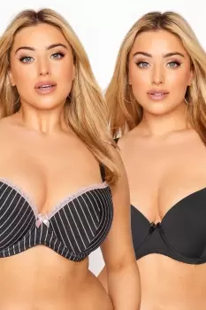 2 Pack T-Shirt Bras