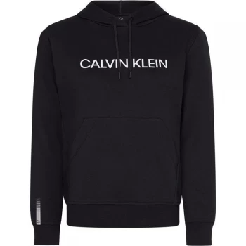 Calvin Klein Performance Essential Logo Hoodie - CK Black/Silver