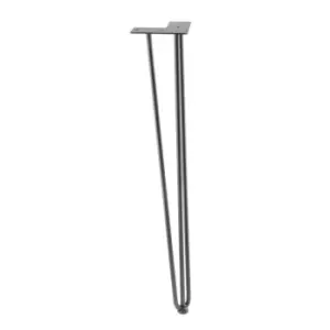 GTV Harpin Metal Industrial Coffee Furniture Table Leg - Size 711mm, Pack of 2