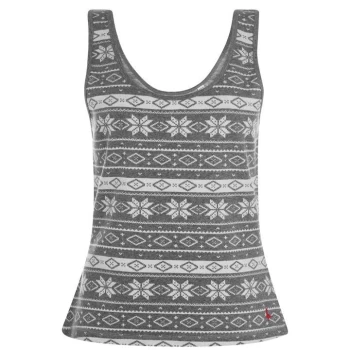 Jack Wills Jackson Fair Isle Vest - Grey Marl