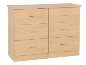 Seconique Nevada Sonoma Oak 33 Drawer Chest of Drawers