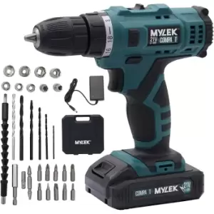 MYLEK 21V 29 Piece Drill Kit