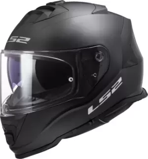 LS2 FF800 Storm Solid Helmet, black, Size L, black, Size L