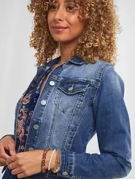 Joe Browns Joe's Essential Repreve Denim Jacket - Blue Size 8, Women