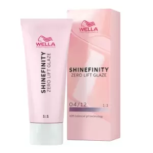 Wella Professionals Shinefinity Zero Lift Glaze - 04/12 Matte Medium Blonde 60ml