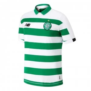 New Balance Celtic Home Shirt 2019 2020 Junior - White/Green