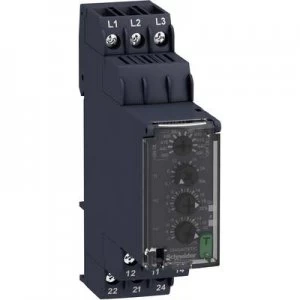 Monitoring relay 380, 380 - 480, 480 V DC, V AC 2 change-overs Schneider Electric RM22TR33